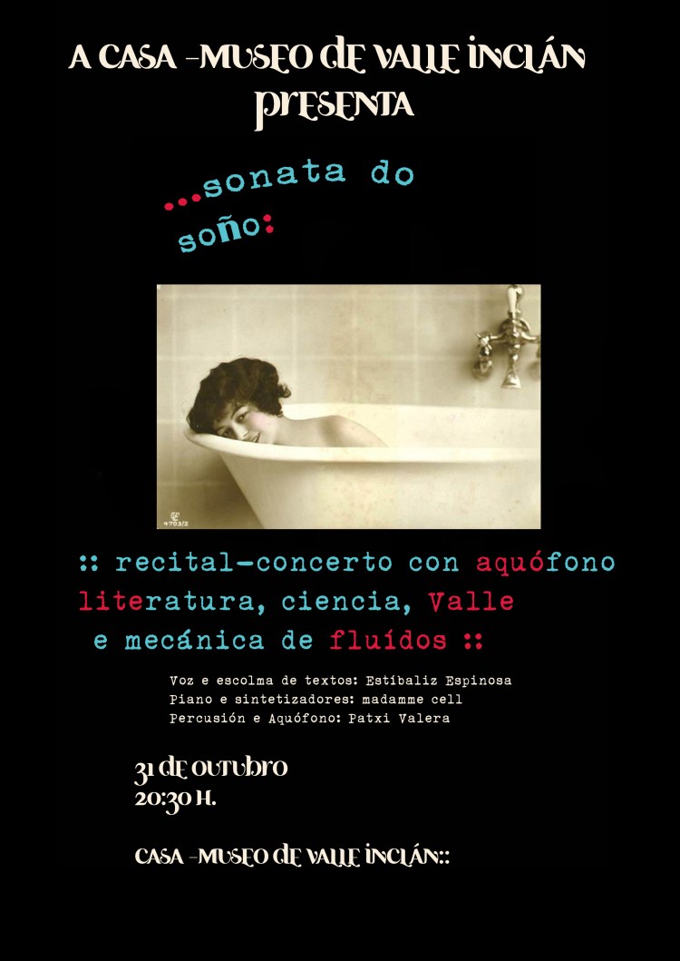 modelo cartaz Sonata do soño 1